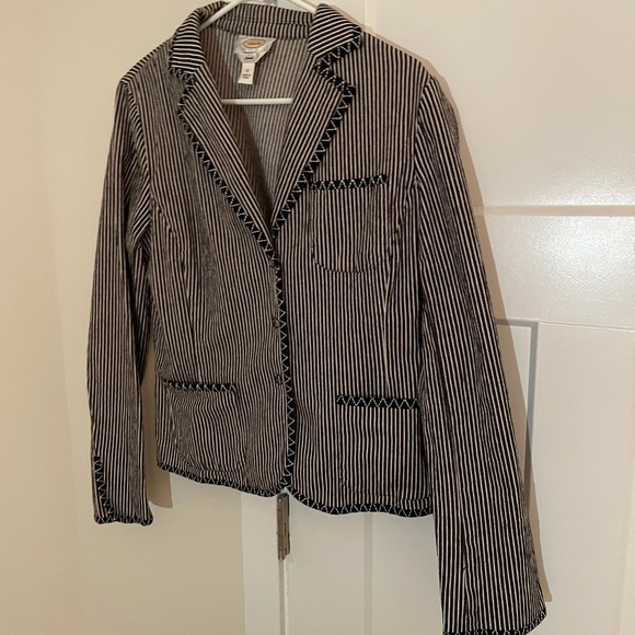 Talbots stretch striped jacket - Picture 2 of 4